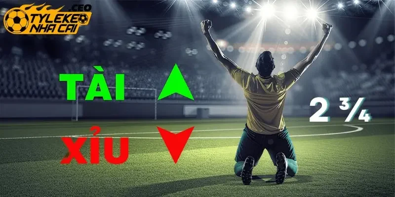 Tìm hiểu kèo tài xỉu 2 3/4